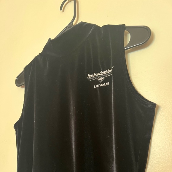 Harley Davidson Velvet Tank Size Small - Picture 2 of 4